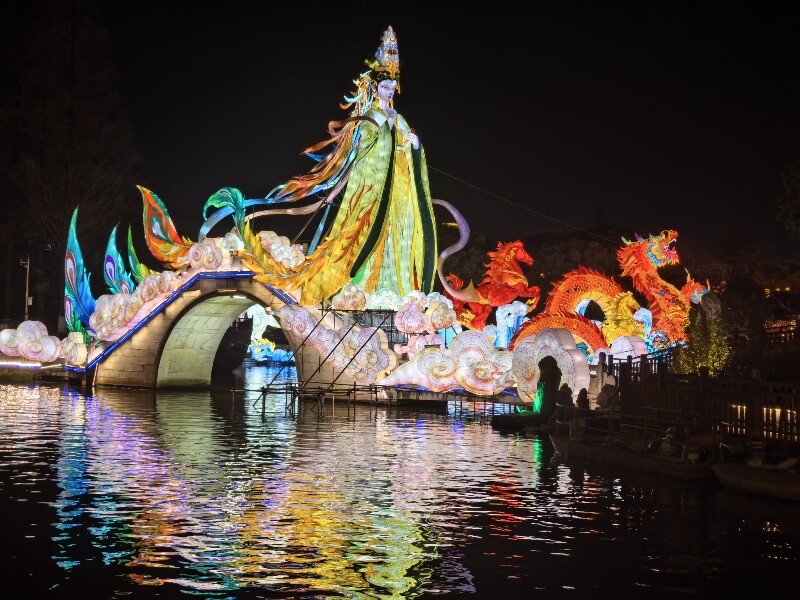 南京夫子庙秦淮花灯