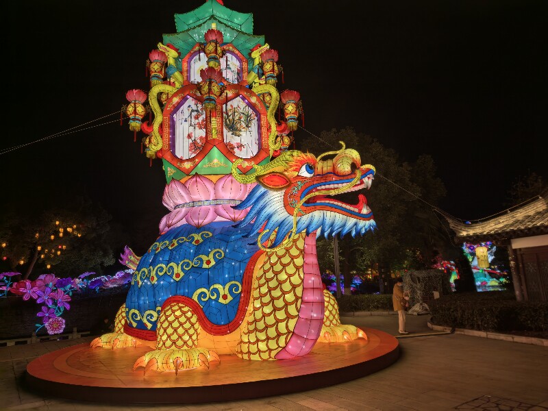 南京夫子庙秦淮花灯