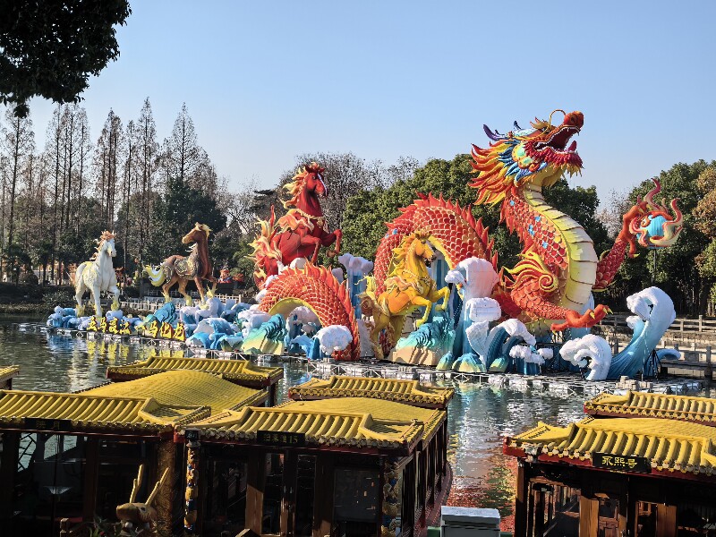 南京夫子庙秦淮花灯