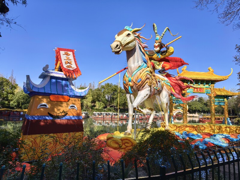 南京夫子庙秦淮花灯