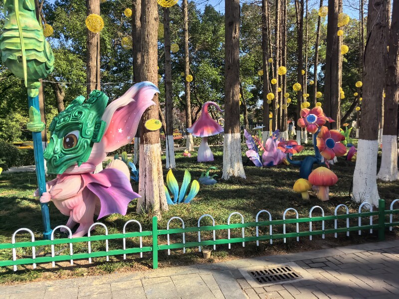 南京夫子庙秦淮花灯