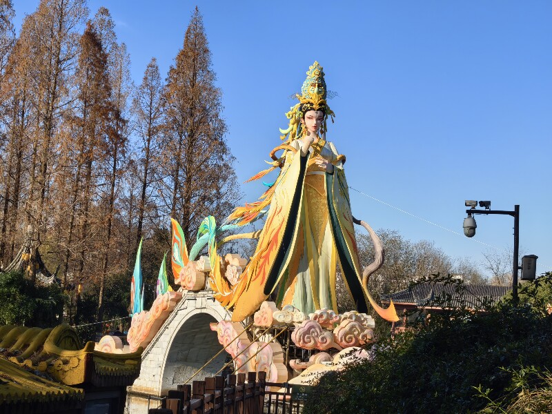 南京夫子庙秦淮花灯