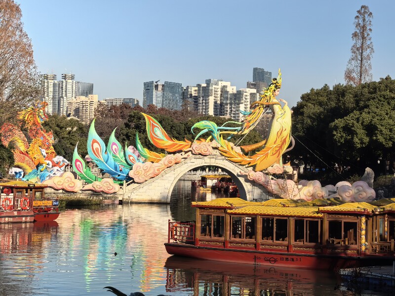 南京夫子庙秦淮花灯