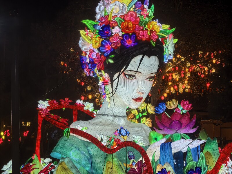 南京夫子庙秦淮花灯